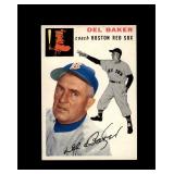 1954 Topps #133 Del Baker NRMT to NM-MT+