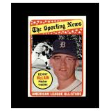 1969 Topps #433 Denny McLain AS VG to VG-EX+