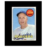 1969 Topps #24 Walt Alston EX to EX-MT+