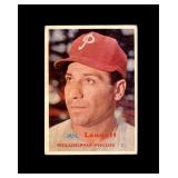 1957 Topps #241 Joe Lonnett VG to VG-EX+