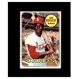 1969 Topps #85 Lou Brock EX to EX-MT+