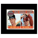 1969 Topps #576 Stone/Wilson RS EX-MT to NRMT+