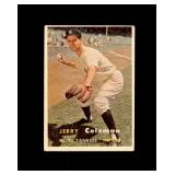 1957 Topps #192 Jerry Coleman VG to VG-EX+