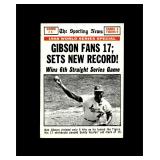 1969 Topps #162 Bob Gibson WS1 EX to EX-MT+