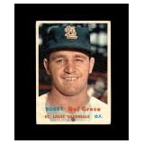 1957 Topps #94 Bobby Del Greco VG to VG-EX+