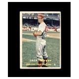 1957 Topps #162 Jack Meyer VG to VG-EX+
