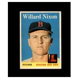 1958 Topps #395 Willard Nixon NRMT to NM-MT+