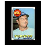 1969 Topps #400 Don Drysdale VG to VG-EX+