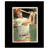 1957 Topps #174 Willie Jones VG to VG-EX+