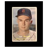 1957 Topps #33 Jim Small VG to VG-EX+