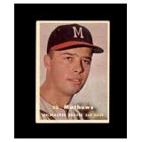1957 Topps #250 Ed Mathews VG to VG-EX+