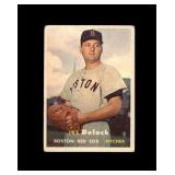 1957 Topps #63 Ike Delock VG to VG-EX+