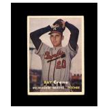 1957 Topps #68 Ray Crone VG to VG-EX+