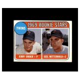 1969 Topps #491 Crider/Mitterwald RS WL VG+