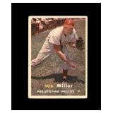 1957 Topps #46 Bob Miller VG to VG-EX+