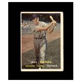 1957 Topps #72 Bill Tuttle VG to VG-EX+
