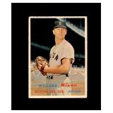 1957 Topps #189 Willard Nixon VG to VG-EX+