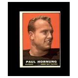 1961 Topps #40 Paul Hornung EX to EX-MT+