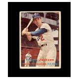 1957 Topps #190 Randy Jackson VG to VG-EX+