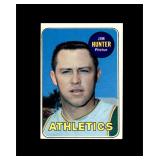 1969 Topps #235 Jim Hunter EX to EX-MT+