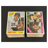 1966 Topps Baseball Lot of 151 Marked