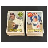 1969 Topps Baseball Lot of 135 VG to VG-EX+