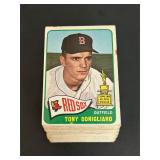 1965 Topps Baseball Lot of 93 Marked