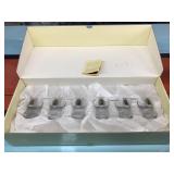 Valenti &Co. shot glasses (925 silver detail)