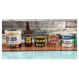 Vtg. tins & packaging