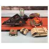 Vtg. Starcom toys & parts (1986)