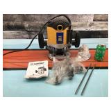 Power Fist plunge router - runs