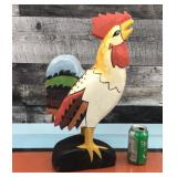 Wooden rooster