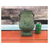 Heavy metal vase