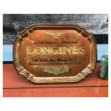 Vtg. Longines Authorized Jeweler metal display