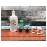 Hudson Bay decanter & decor