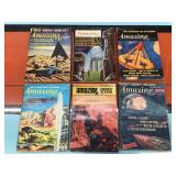 Vtg. Amazing sci-fi magazines