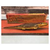 Vtg. wind-up tinJungle Jim