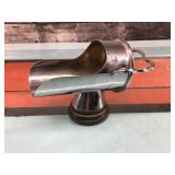 Antique sugar scuttle made from artillery shell