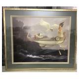 Framed print 37x32