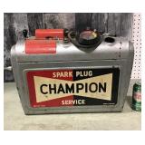 Vtg. Champion spark plug service machine