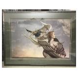 Framed print 38x29