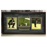 Mike Weir signed collectible w/COA 37x19