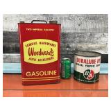 Vtg. Woodwards & BP tins