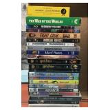 VHS, music & DVD lot