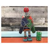 Tall African doll