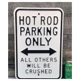 Heavy gauge novelty sign 12x18