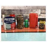 Vtg. tins