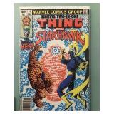 Marvel Two in One #61 Thing and Starhawk