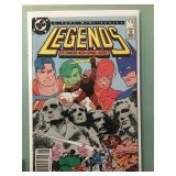 Legends #3, CPV, 1987, 1st App New Suicide Squad