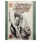 Avengers Invaders #3 John Romita Auto COA Ltd 1/25